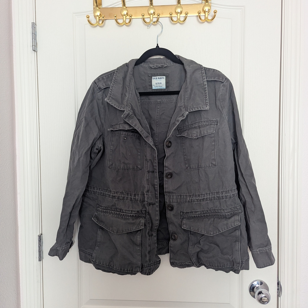 Gray Utility Jacket